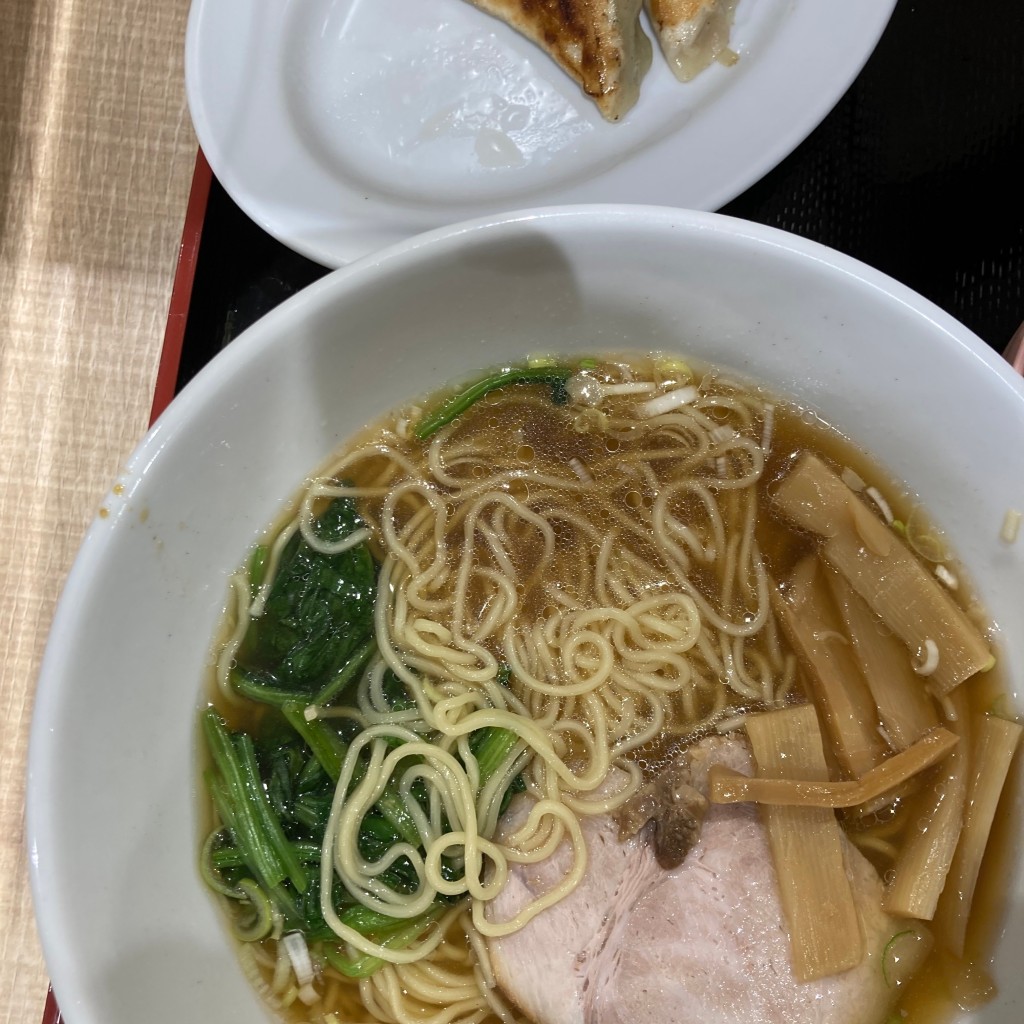 ユーザーが投稿したラーメン+餃子の写真 - 実際訪問したユーザーが直接撮影して投稿した根岸台中華料理創造中華 華星 カインズ朝霞店の写真