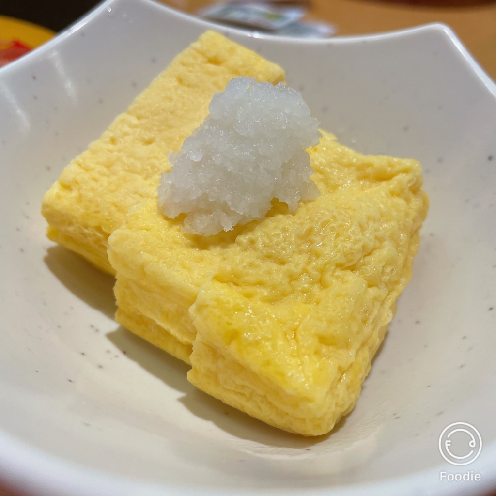 ユーザーが投稿しただし巻き卵の写真 - 実際訪問したユーザーが直接撮影して投稿した井手回転寿司スシロー総社井手店の写真