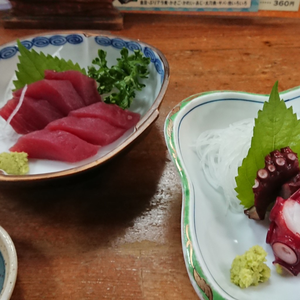 ユーザーが投稿したたこブツ切りの写真 - 実際訪問したユーザーが直接撮影して投稿した永田町魚介 / 海鮮料理海郎小屋本店の写真