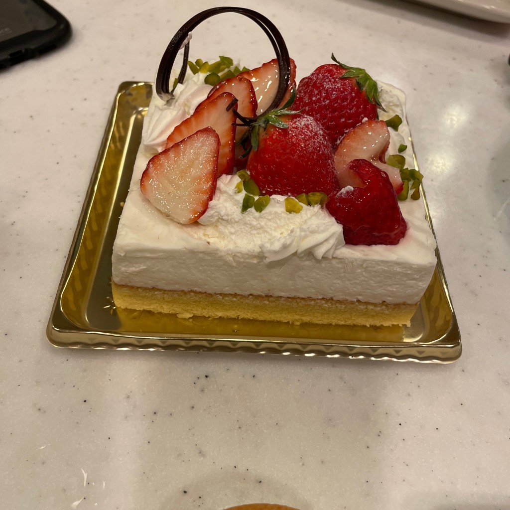 ユーザーが投稿したレアチーズケーキの写真 - 実際訪問したユーザーが直接撮影して投稿した国分中央和菓子森三 国分中央店の写真