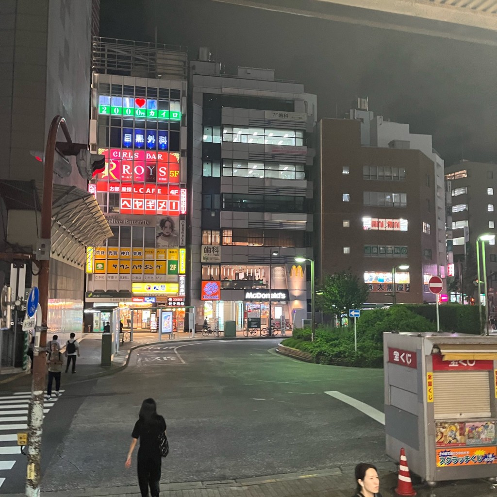 TomoNakayaさんが投稿した上大崎町並みのお店目黒駅前商店街/メグロエキマエショウテンガイの写真