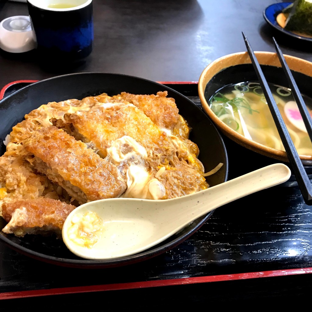 ユーザーが投稿したカツ丼の写真 - 実際訪問したユーザーが直接撮影して投稿した豊田町うどん麺勝 中津店の写真