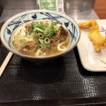 肉カケうどん - 実際訪問したユーザーが直接撮影して投稿した昭和通うどん丸亀製麺 尼崎大物店の写真のメニュー情報