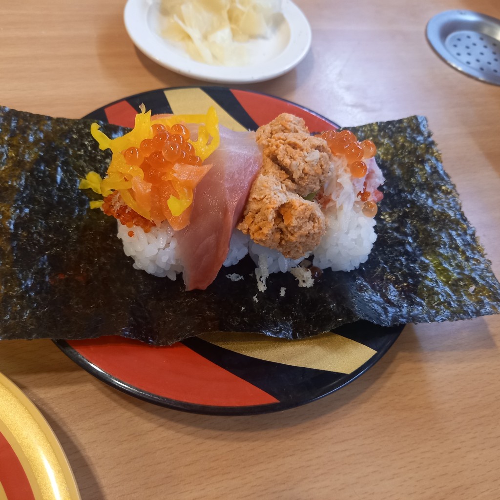ユーザーが投稿した330円寿司皿の写真 - 実際訪問したユーザーが直接撮影して投稿した笠間町回転寿司かっぱ寿司 横浜笠間店の写真