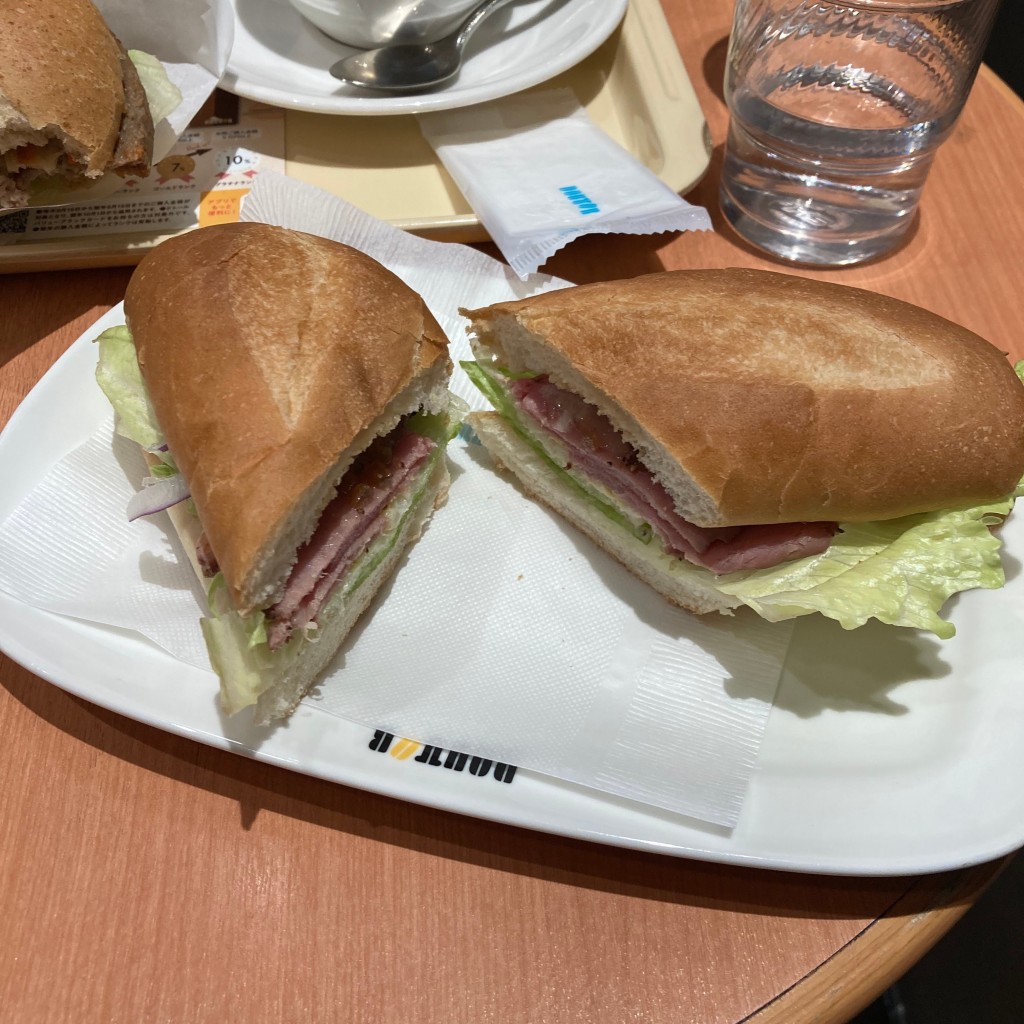 ユーザーが投稿したLunchミラノセットの写真 - 実際訪問したユーザーが直接撮影して投稿した堀越町カフェドトールコーヒーショップ 天王寺北口店の写真