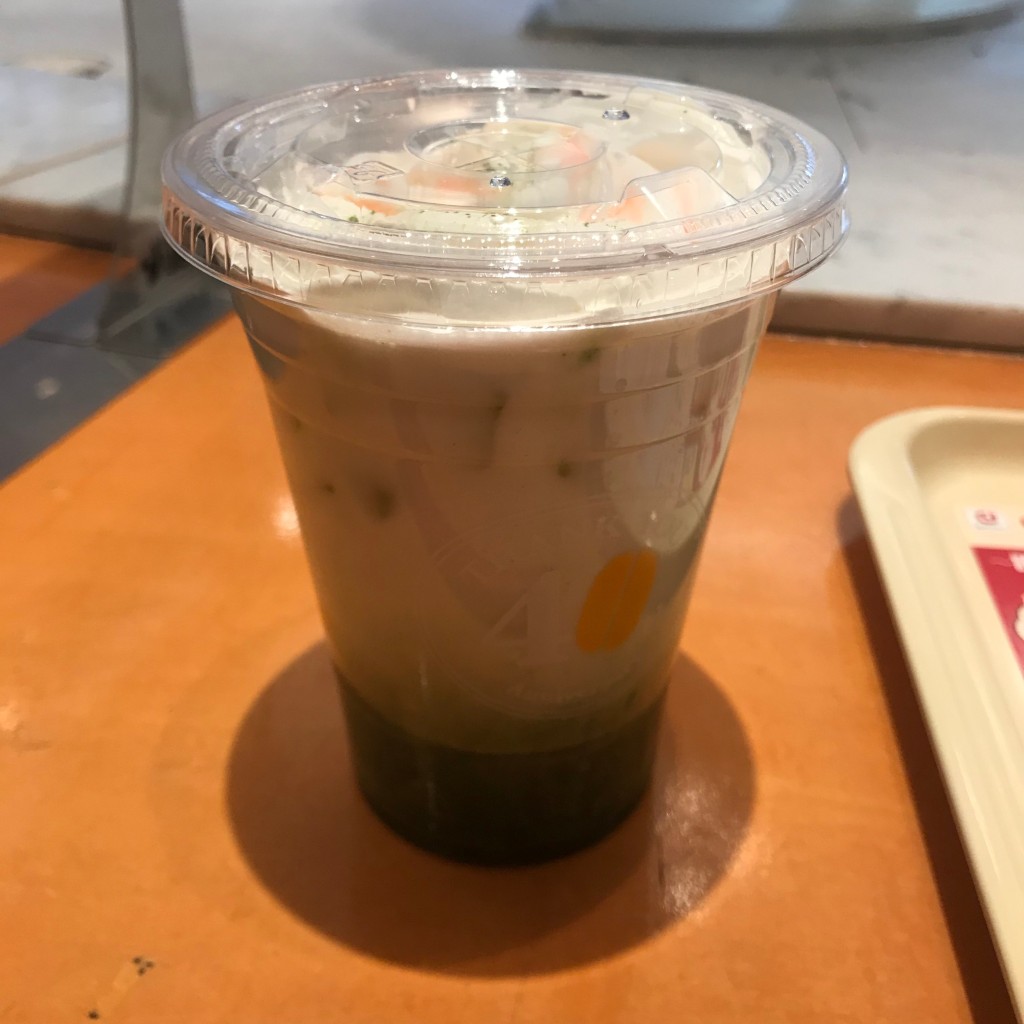 ユーザーが投稿した桜抹茶オレクラビ餅の写真 - 実際訪問したユーザーが直接撮影して投稿した神南カフェドトールコーヒーショップ 渋谷神南1丁目店の写真