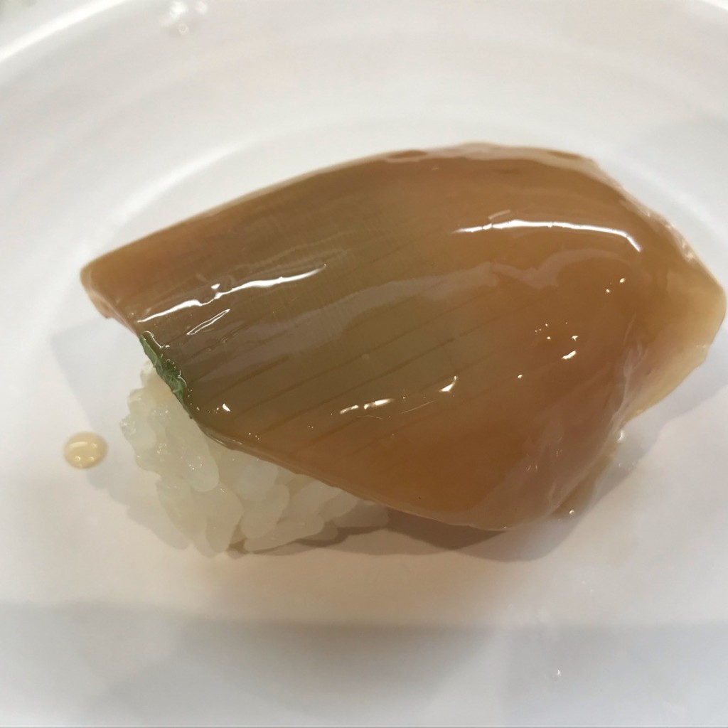 ユーザーが投稿した漬け真いかミミ大葉の写真 - 実際訪問したユーザーが直接撮影して投稿した二名回転寿司かっぱ寿司 奈良二名店の写真
