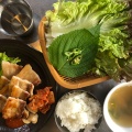 実際訪問したユーザーが直接撮影して投稿した鵠沼花沢町韓国料理韓国料理とサムギョプサル 豚まるの写真