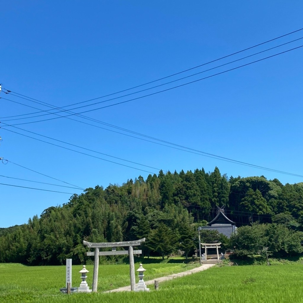 実際訪問したユーザーが直接撮影して投稿した宇受賀神社宇受賀命神社の写真