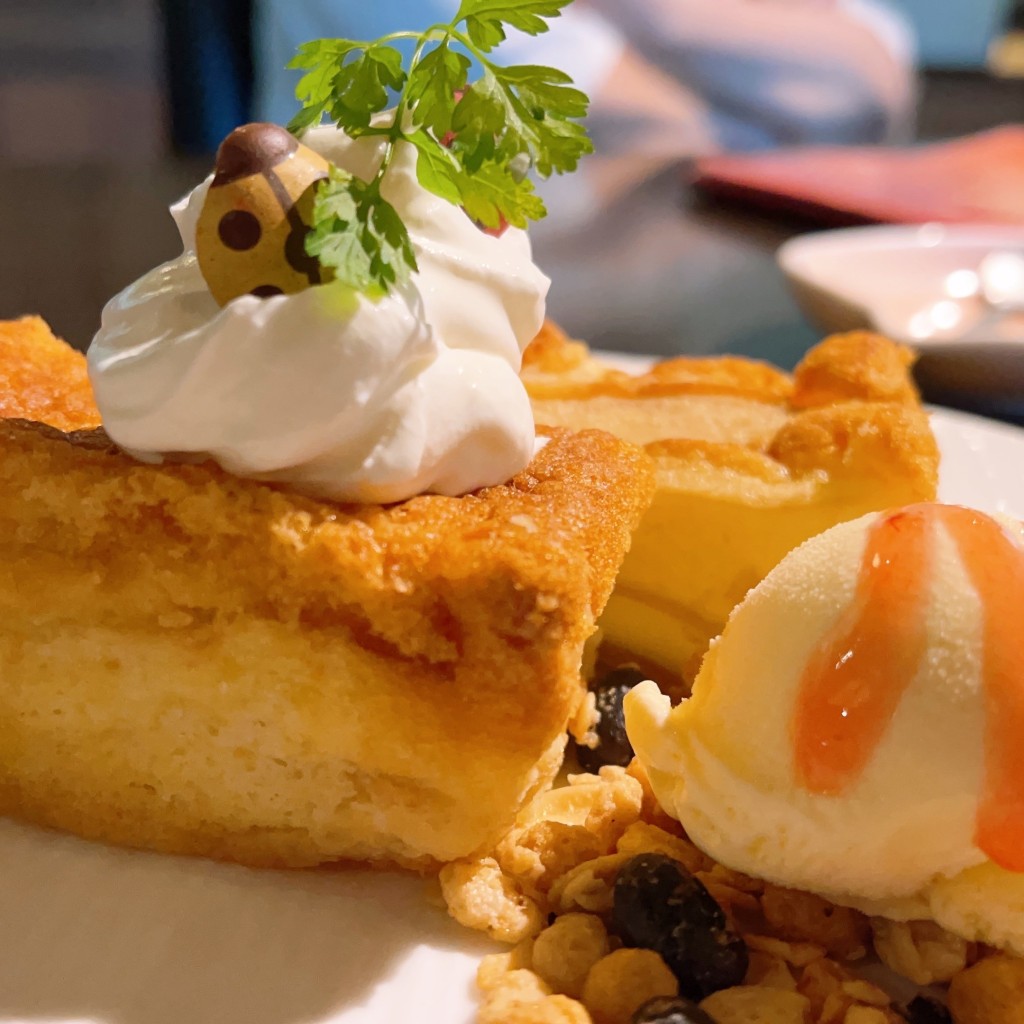 ユーザーが投稿した林檎ケーキの写真 - 実際訪問したユーザーが直接撮影して投稿した根来カフェ古民家カフェレストラン 初花の写真