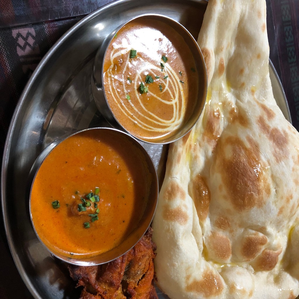 ユーザーが投稿したディナーセットの写真 - 実際訪問したユーザーが直接撮影して投稿した西成瀬インド料理ナマステ ナンガルの写真