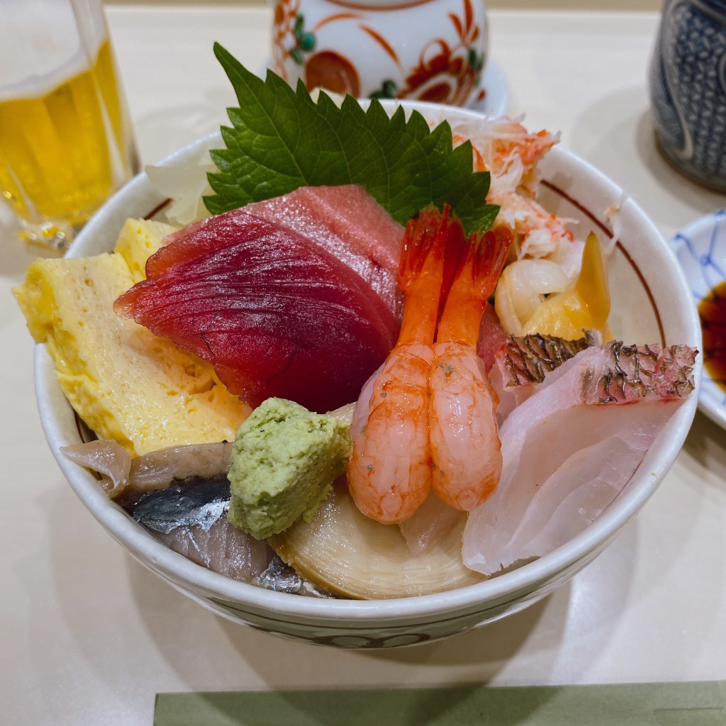 ユーザーが投稿したちらし丼の写真 - 実際訪問したユーザーが直接撮影して投稿した豊洲寿司岩佐寿しの写真