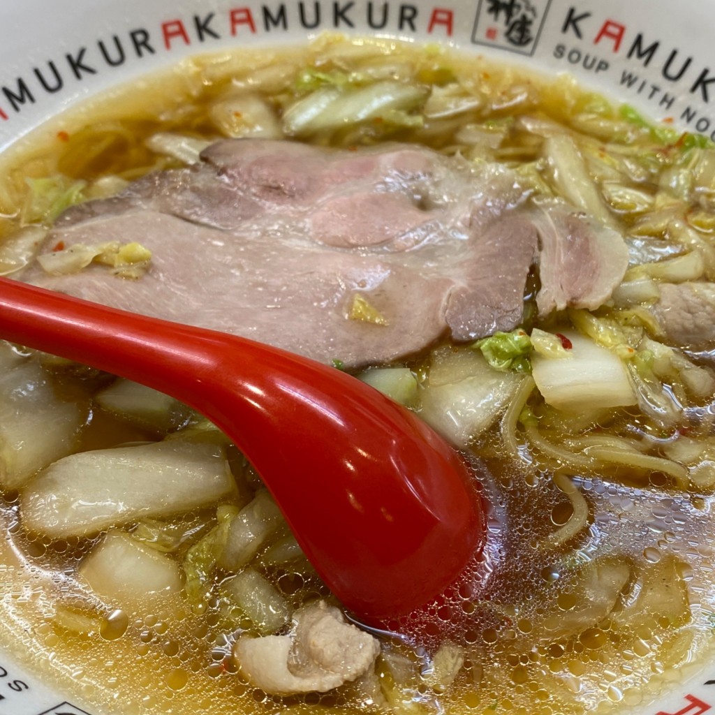 ユーザーが投稿したラーメンの写真 - 実際訪問したユーザーが直接撮影して投稿した梅田ラーメン専門店どうとんぼり神座 ルクア大阪店の写真