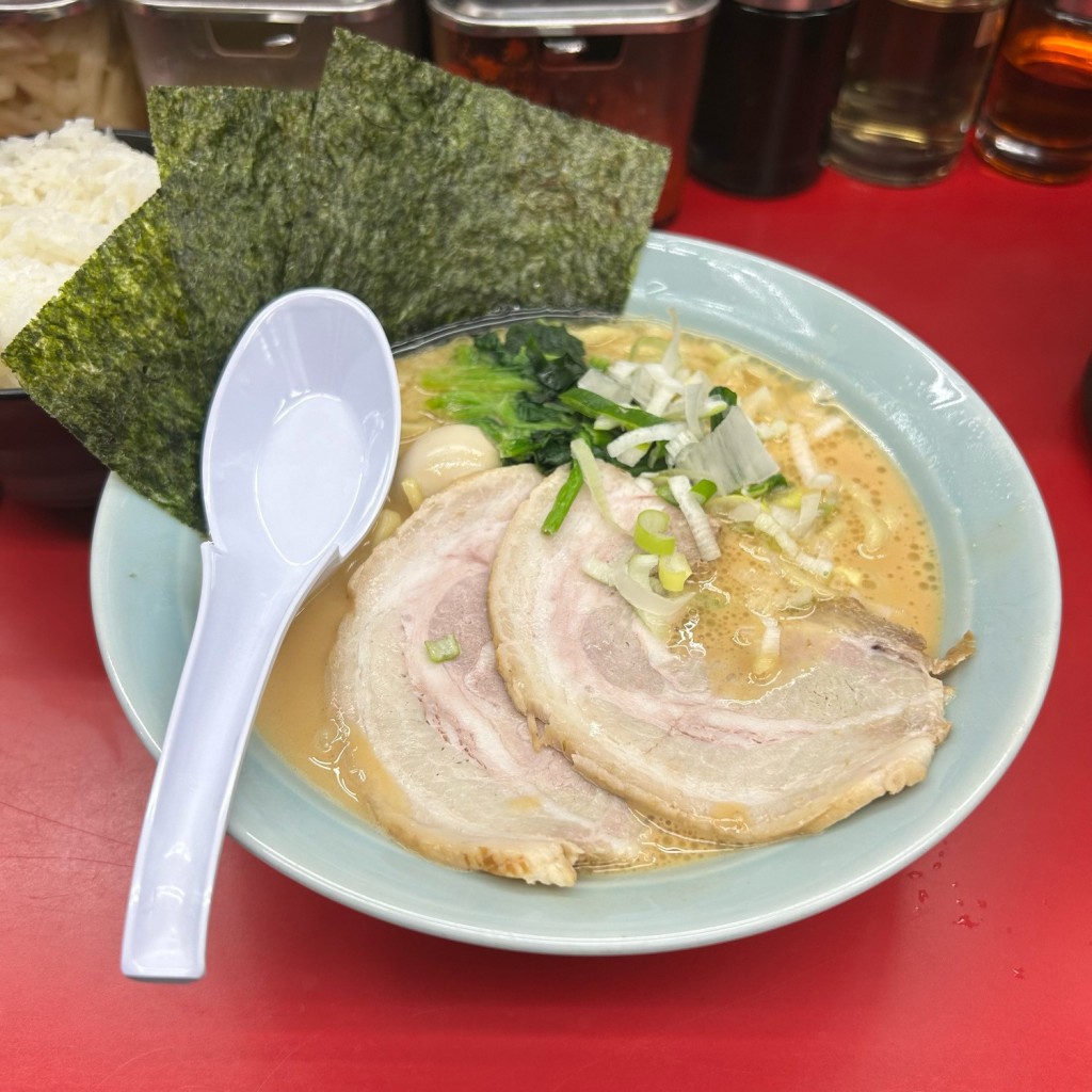 実際訪問したユーザーが直接撮影して投稿した東ラーメン / つけ麺横浜ラーメン 花笠家の写真