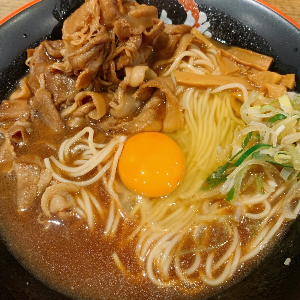 ユーザーが投稿した本格 徳島ラーメンの写真 - 実際訪問したユーザーが直接撮影して投稿した上近江ラーメン / つけ麺麺家 味勲拉の写真