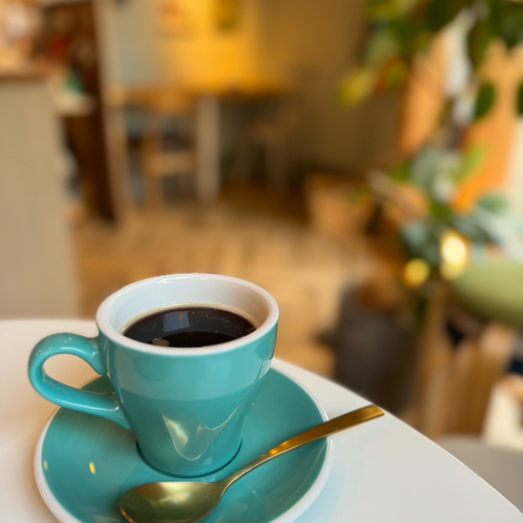 ユーザーが投稿したオーガニックコーヒーの写真 - 実際訪問したユーザーが直接撮影して投稿した戸崎通カフェカフェ ラ トローブの写真