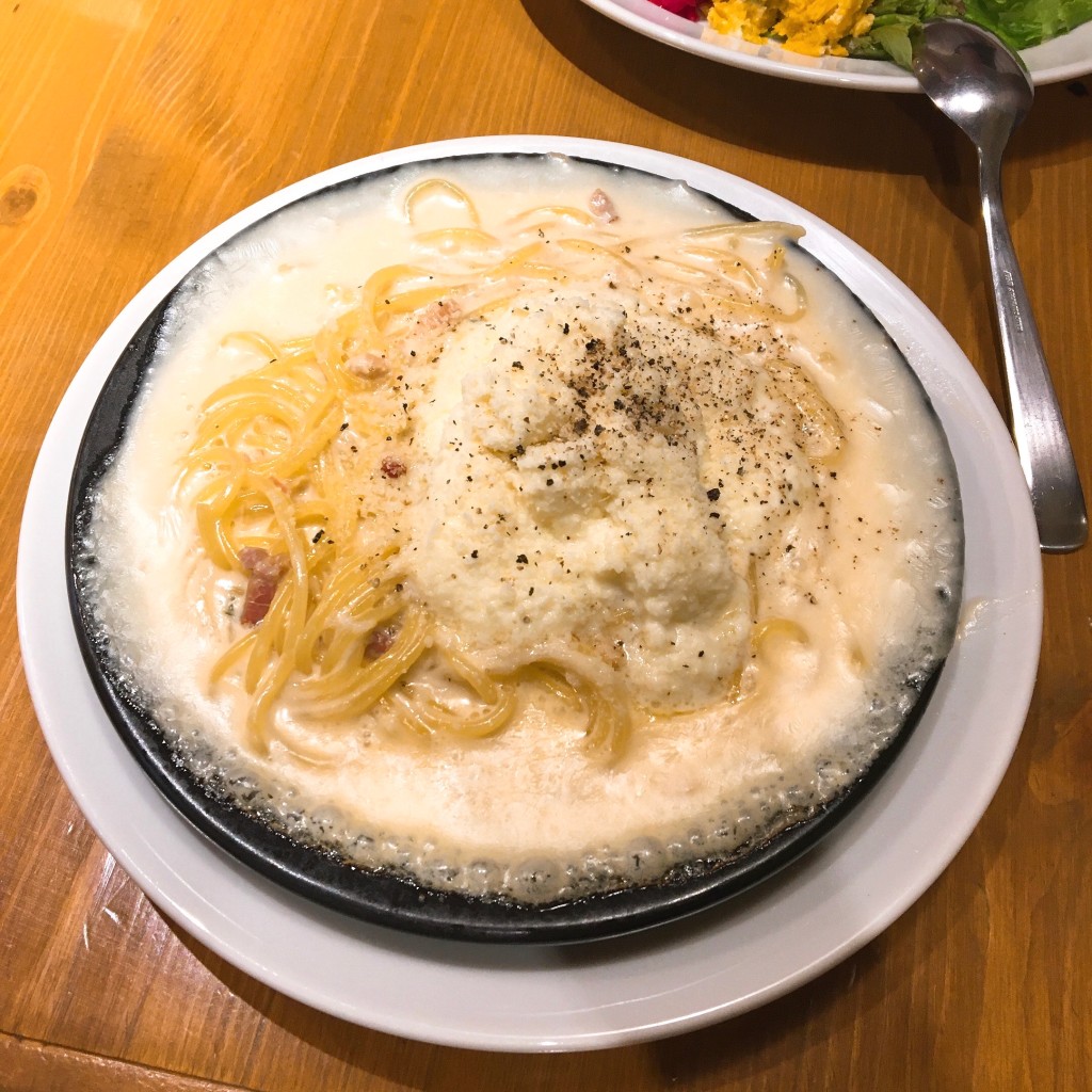 ユーザーが投稿したチーズチーズチーズパスタの写真 - 実際訪問したユーザーが直接撮影して投稿した布田イタリアンItalian Kitchen VANSAN 調布店の写真