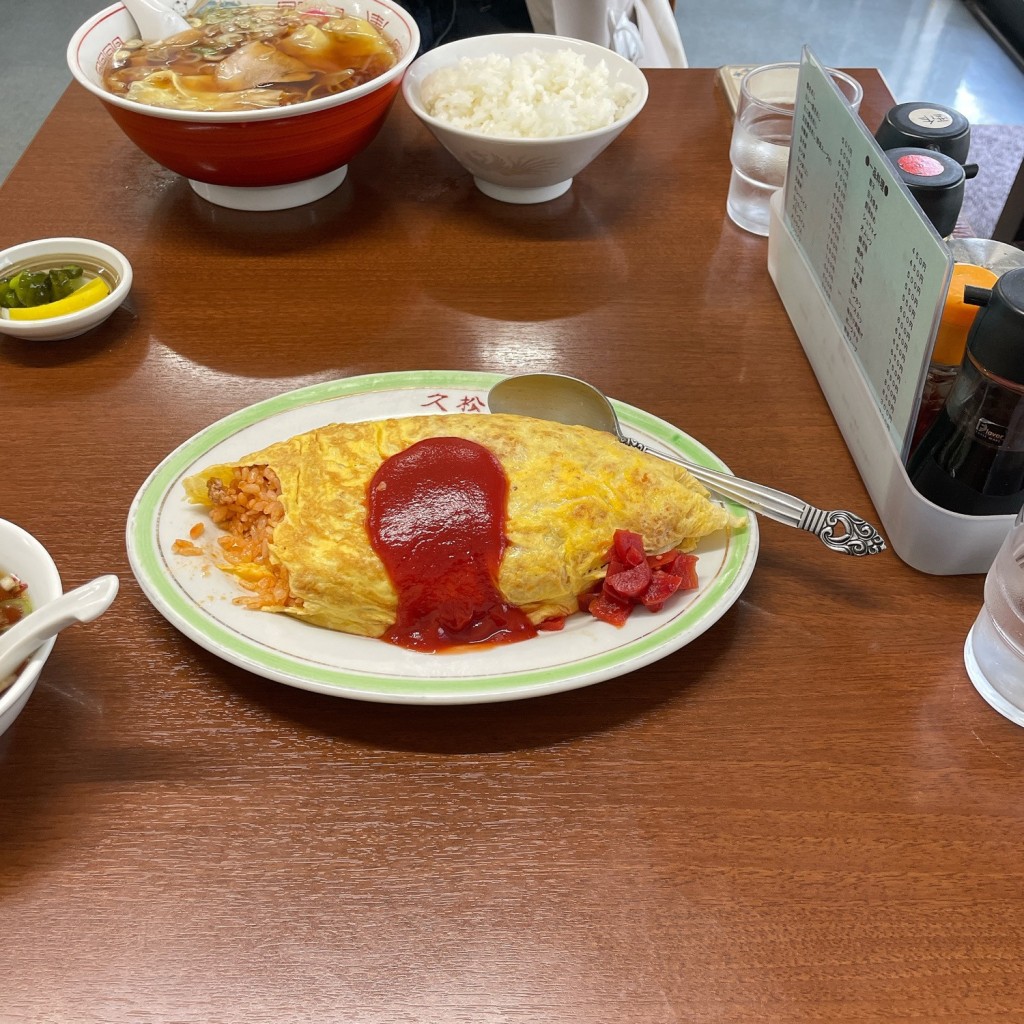 omiotsukemaruさんが投稿した常磐町中華料理のお店久松/ヒサマツの写真