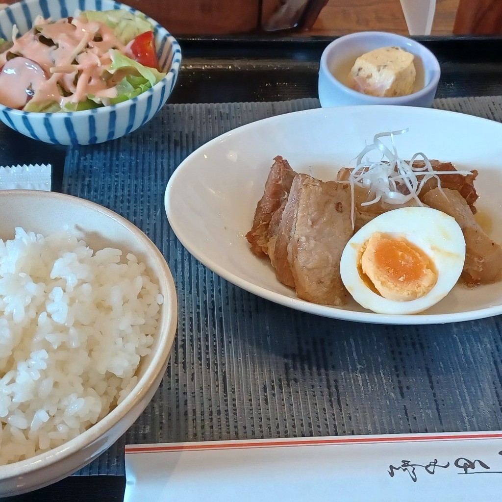 実際訪問したユーザーが直接撮影して投稿した上野うどん手打ちうどん 定食 さらりの写真