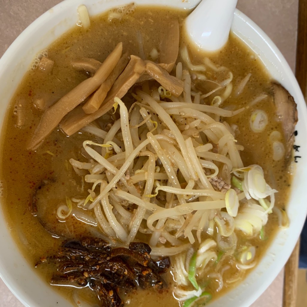 ユーザーが投稿した味噌ラーメンの写真 - 実際訪問したユーザーが直接撮影して投稿した浜田ラーメン / つけ麺出し屋五丈軒の写真