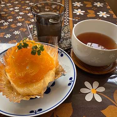 実際訪問したユーザーが直接撮影して投稿した朝日町大字甘久カフェCafe&菓子 まんまる実柑の写真