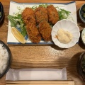 カキフライ定食 - 実際訪問したユーザーが直接撮影して投稿した上目黒魚介 / 海鮮料理おらい食堂の写真のメニュー情報