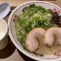 バリネギラーメン - 実際訪問したユーザーが直接撮影して投稿した春日ラーメン専門店博多だるまJAPAN アミュプラザくまもと店の写真のメニュー情報