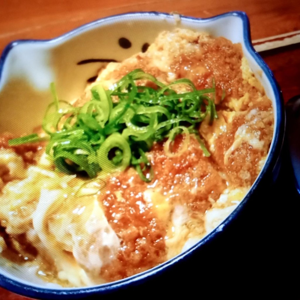 ユーザーが投稿したLunchかつ丼セットの写真 - 実際訪問したユーザーが直接撮影して投稿した北町うどんのらや 国分寺店の写真