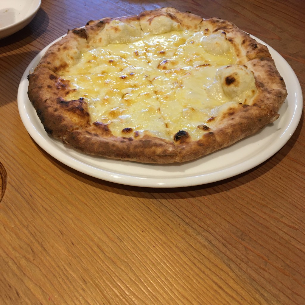 ユーザーが投稿したランチセット 3種のピザの写真 - 実際訪問したユーザーが直接撮影して投稿した築地イタリアンキッチン ニコリの写真