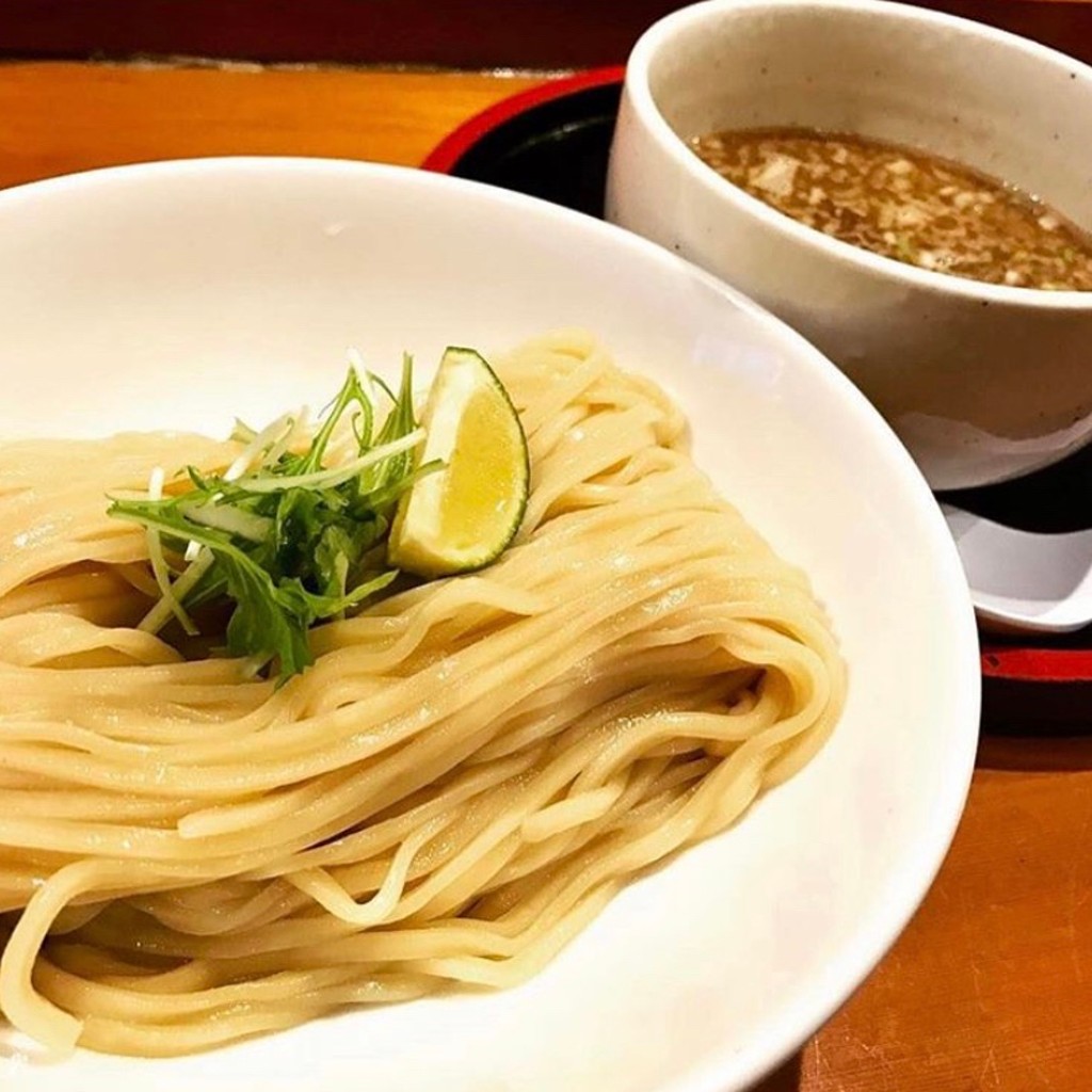 ユーザーが投稿した鶏もつつけ麺の写真 - 実際訪問したユーザーが直接撮影して投稿した日本橋西ラーメン / つけ麺清麺屋の写真