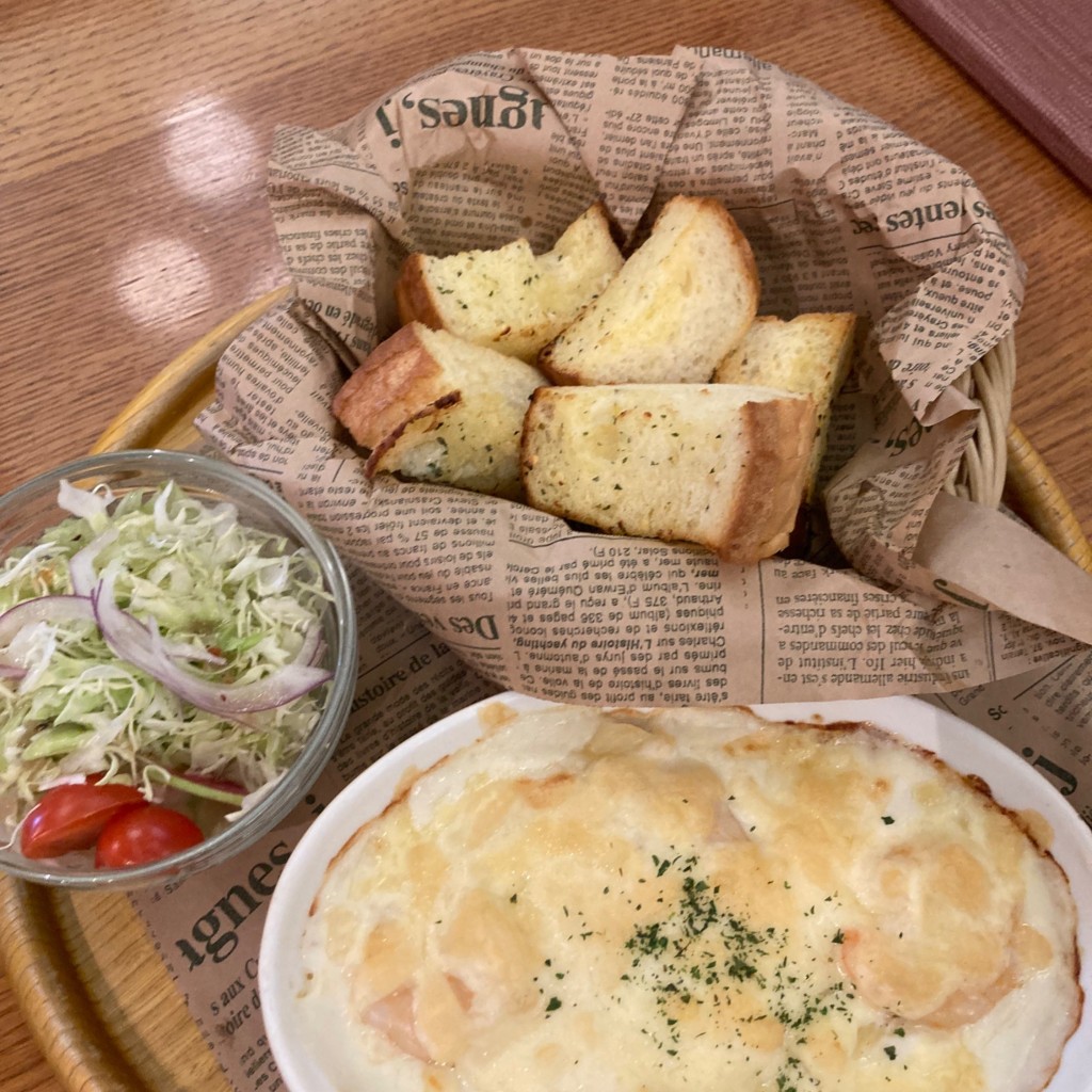 ユーザーが投稿したグラタントーストの写真 - 実際訪問したユーザーが直接撮影して投稿した稲穂洋食ニュー三幸 小樽本店の写真