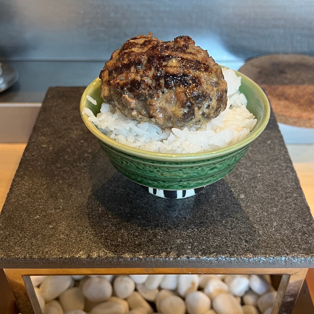 ユーザーが投稿した塩、チーズの写真 - 実際訪問したユーザーが直接撮影して投稿した神宮前ハンバーグ肉の森の写真