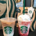 Tスターバックスストロベリーフラペチーノ - 実際訪問したユーザーが直接撮影して投稿した五明カフェスターバックスコーヒー 上里サービスエリア(上り線)店の写真のメニュー情報