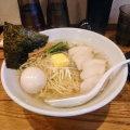 実際訪問したユーザーが直接撮影して投稿した博多駅南ラーメン / つけ麺博多鶏塩らぁめん みやびやの写真