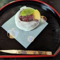 和菓子 (単品) - 実際訪問したユーザーが直接撮影して投稿した上野公園カフェTOHAKU茶館の写真のメニュー情報