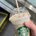 キャラメルフラペチーノ - 実際訪問したユーザーが直接撮影して投稿した新宿カフェスターバックスコーヒー ルミネエスト新宿店の写真のメニュー情報