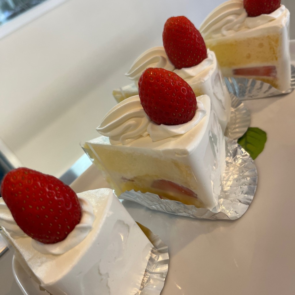 ユーザーが投稿したショートケーキの写真 - 実際訪問したユーザーが直接撮影して投稿した公津の杜ケーキキクゾーの写真