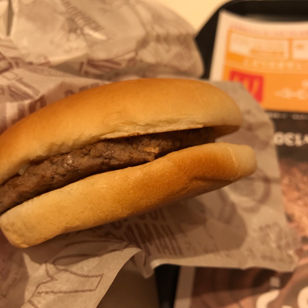ユーザーが投稿したハンバーガーの写真 - 実際訪問したユーザーが直接撮影して投稿した本通ファーストフードマクドナルド 広島本通店の写真