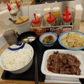 牛焼肉定食 - 実際訪問したユーザーが直接撮影して投稿した松本町牛丼松屋 反町店の写真のメニュー情報