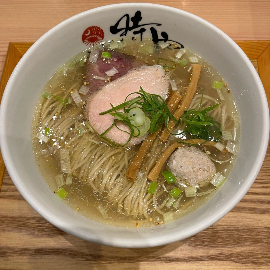 匿命係さんが投稿した不老町ラーメン / つけ麺のお店中華蕎麦 時雨/チュウカソバ シグレの写真