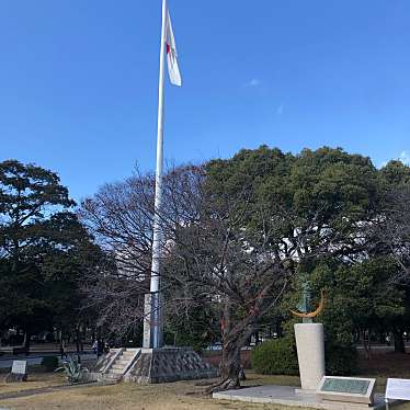 実際訪問したユーザーが直接撮影して投稿した中島町銅像平和祈念像 圓鍔勝三の写真