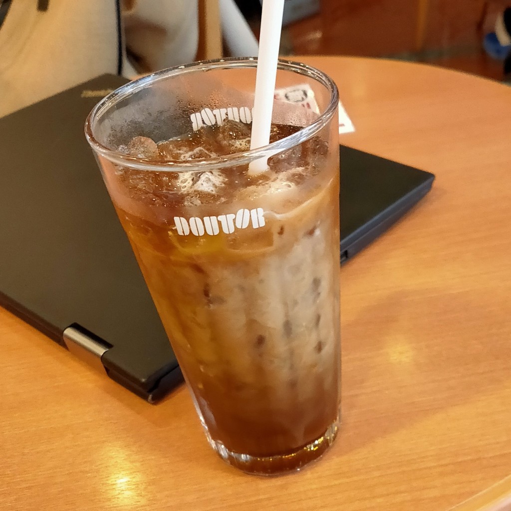 ユーザーが投稿したアイスコーヒーの写真 - 実際訪問したユーザーが直接撮影して投稿した千駄ヶ谷カフェドトールコーヒーショップ 千駄ヶ谷一丁目店の写真