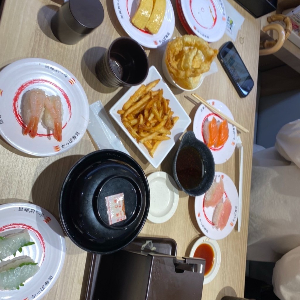 ユーザーが投稿したフライドポテトの写真 - 実際訪問したユーザーが直接撮影して投稿した北幸回転寿司かっぱ寿司 横浜西口エキニア店の写真