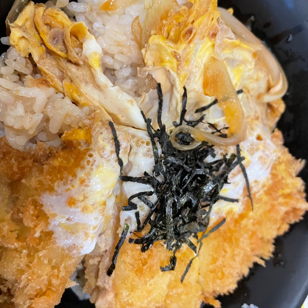 ユーザーが投稿したカツ丼の写真 - 実際訪問したユーザーが直接撮影して投稿した矢田南ファミリーレストラン三丁目食堂 イオンモールドーム前店の写真