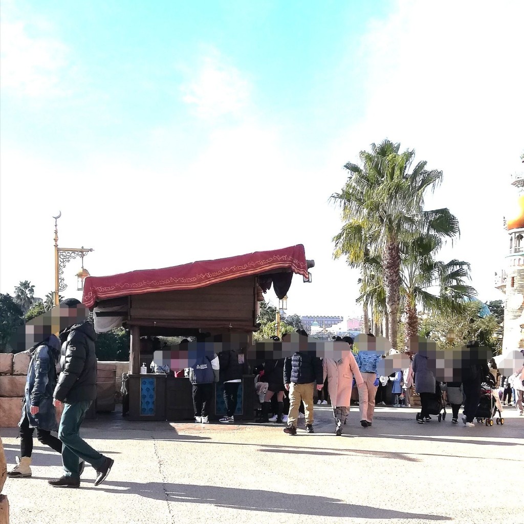 かあきさんが投稿した舞浜スイーツのお店アラビアンコースト前 ポップコーンワゴン/アラビアンコーストマエ ポップコーンワゴンの写真