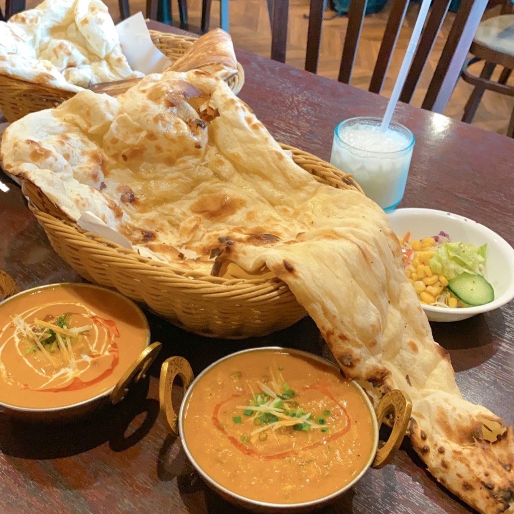 ユーザーが投稿したランチカレーの写真 - 実際訪問したユーザーが直接撮影して投稿した登戸新町インド料理ニューデリ 本店の写真