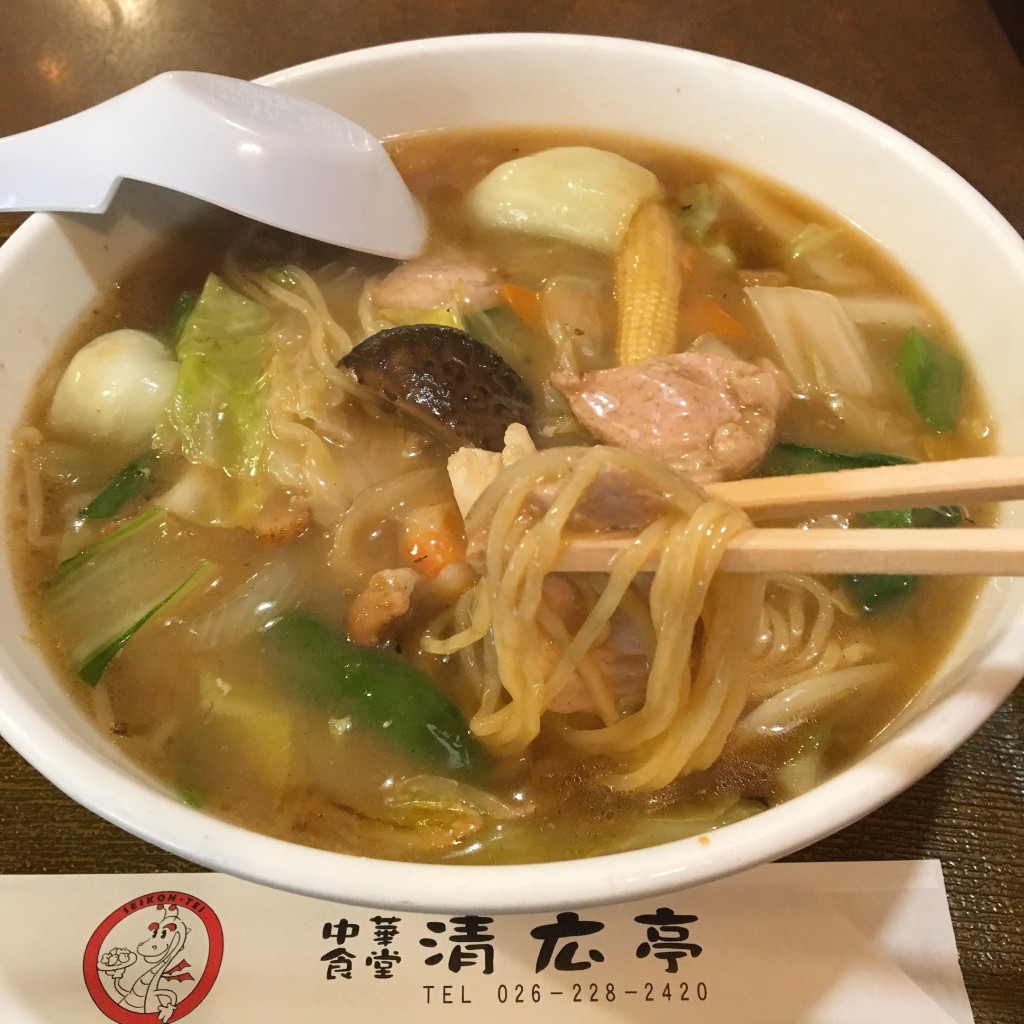 ユーザーが投稿した広東メンの写真 - 実際訪問したユーザーが直接撮影して投稿した鶴賀中華料理清広亭の写真