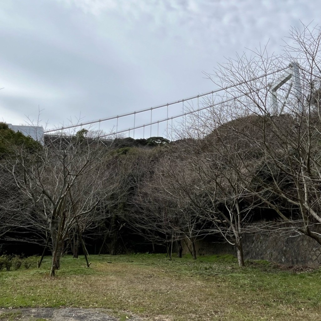 実際訪問したユーザーが直接撮影して投稿した旧門司公園めかり公園の桜の写真