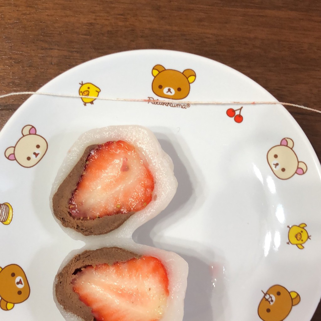 ユーザーが投稿した生チョコいちごの写真 - 実際訪問したユーザーが直接撮影して投稿した東井戸堂町食パン専門店純生食パン工房 HARE/PAN 晴れパン イオンタウン天理店の写真