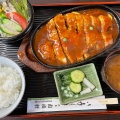トンテキ定食 - 実際訪問したユーザーが直接撮影して投稿した高田洋食自由軒の写真のメニュー情報